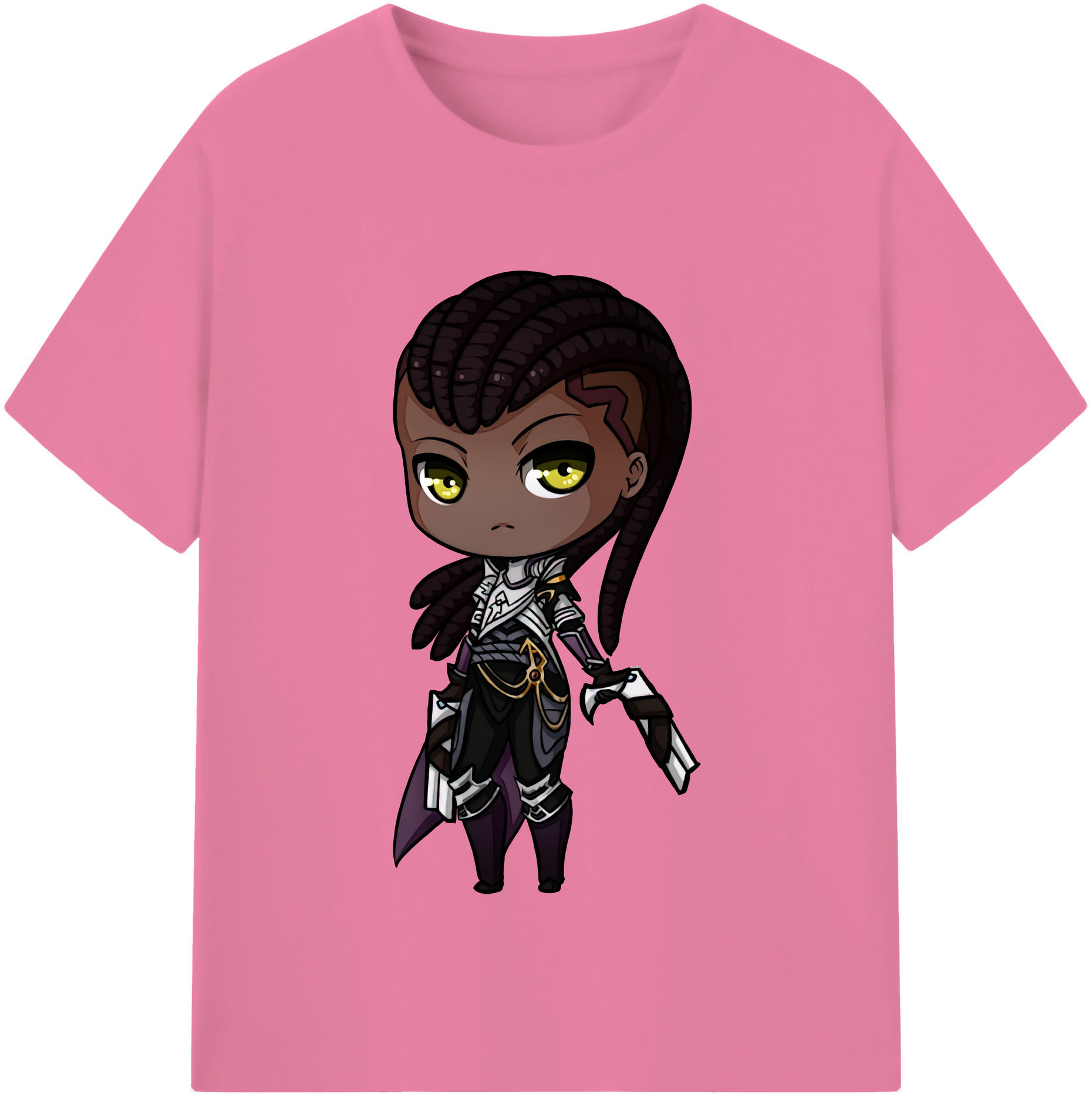 リーグ・オブ・レジェンド League of Legends LOL 綿100％半袖Tシャツ（フロントプリント）